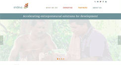 Desktop Screenshot of endeva.org